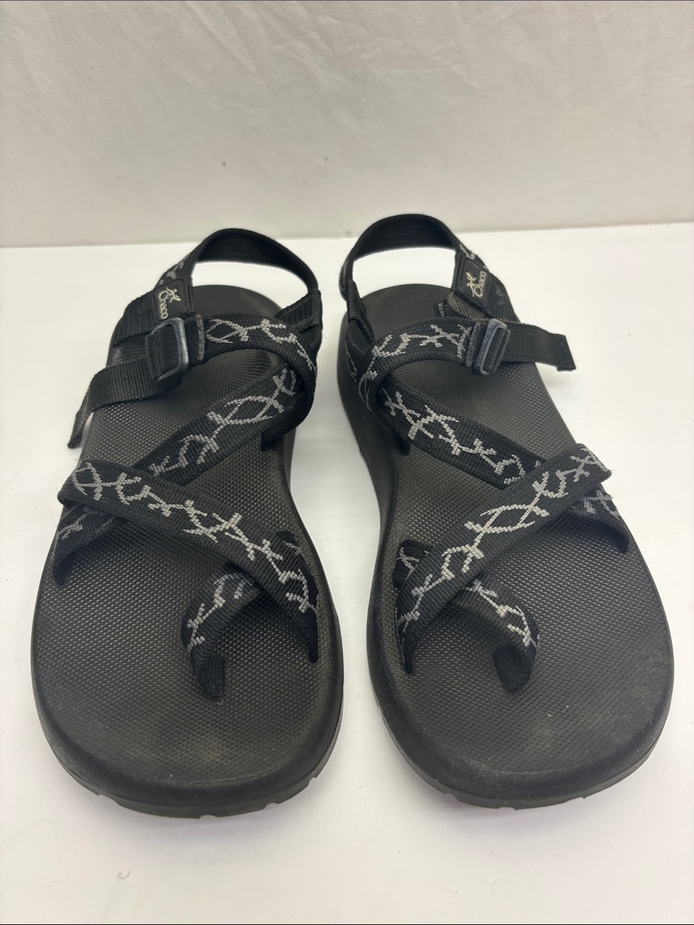 Chaco Black Strappy Outdoor Sandals, SZ 10 women’s, box 49